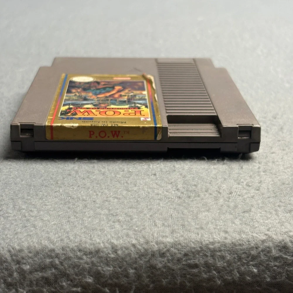 POW Prisoners of War NES Nintendo SNK NES-EW-USA Video Game Cartridge